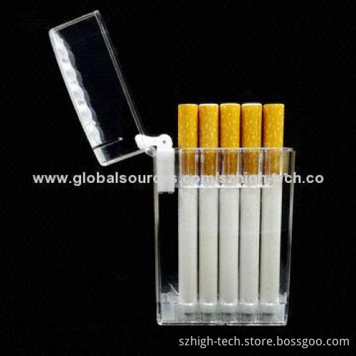 Electronic cigarette case with packing 5 E-cigs, OEM/ODM welcomed